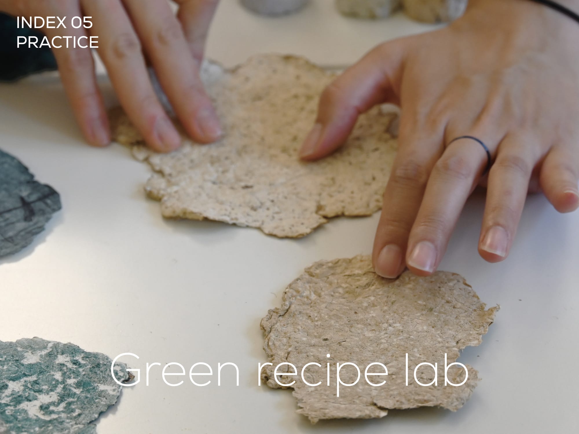 Green recipe lab 《Index 05 — PRACTICE》