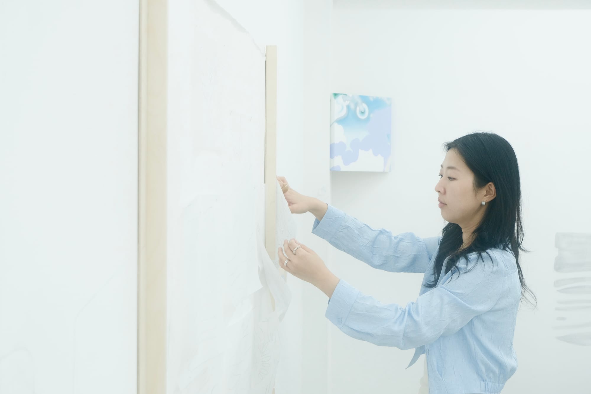 박선진 《미지 좌표 스캐닝》